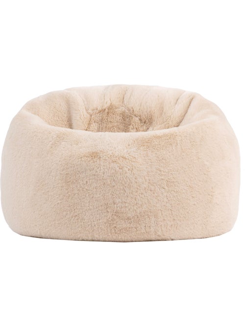 Pouf classique enfant imitation fourure - icon - Kiabi