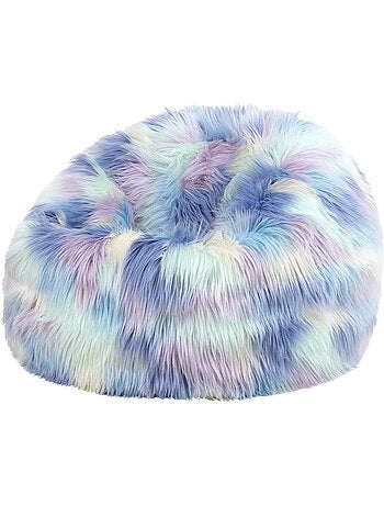 Pouf classique enfant imitation fourure - icon
