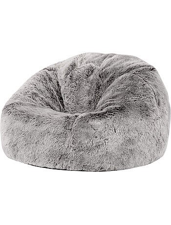 Pouf classique enfant imitation fourure - icon
