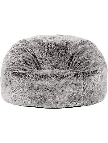 Pouf classique enfant imitation fourure - icon