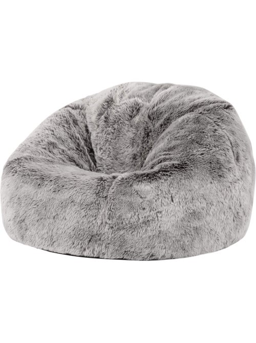 Pouf classique enfant imitation fourure - icon - Kiabi