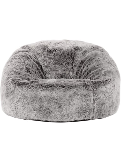 Pouf classique enfant imitation fourure - icon - Kiabi