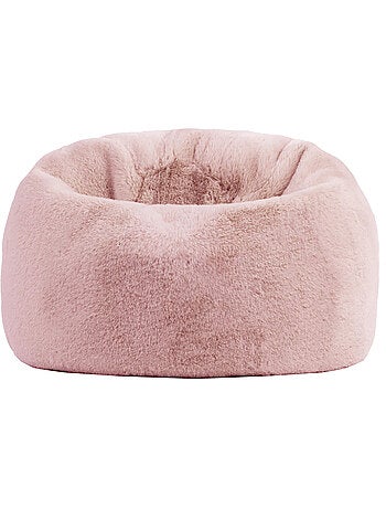 Pouf classique enfant imitation fourure - icon