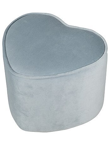 Pouf coeur en velours doux pour enfant - ROBA 'lil sofa'
