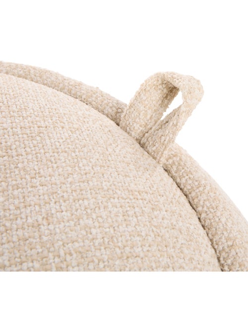 Pouf coffre de rangement en bouclette ELIOR - Kiabi Pouf coffre de rangement en bouclette ELIOR - Kiabi
