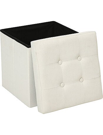 Pouf coffre pliant LYSANDRE