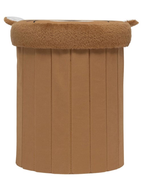 Pouf coffre enfant imprimé léopard ANOKI - Kiabi