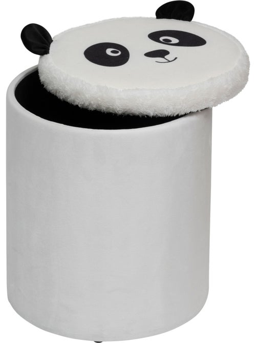 Pouf-coffre enfant panda pliant ANDY - Kiabi