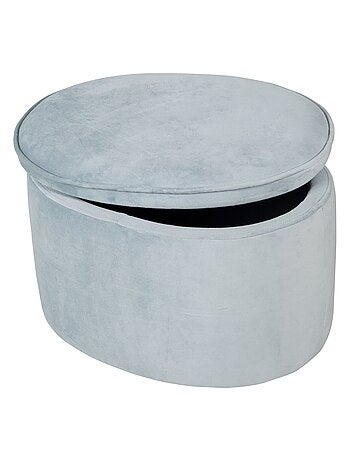 Pouf coffre ovale en velours - ROBA 'lil sofa'