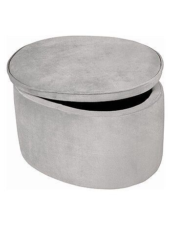 Pouf coffre ovale en velours - ROBA 'lil sofa'