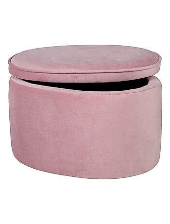 Pouf coffre ovale en velours - ROBA 'lil sofa'