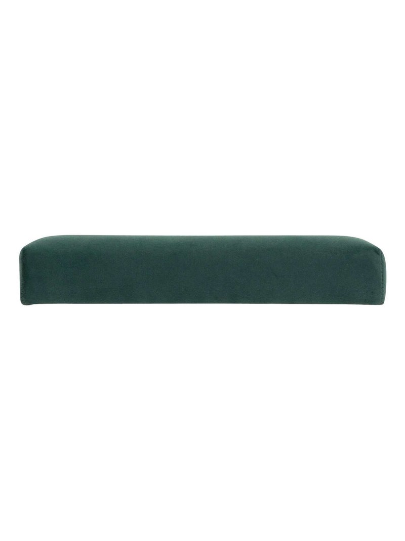 Pouf coffre pliant en velours TESS Vert - Kiabi