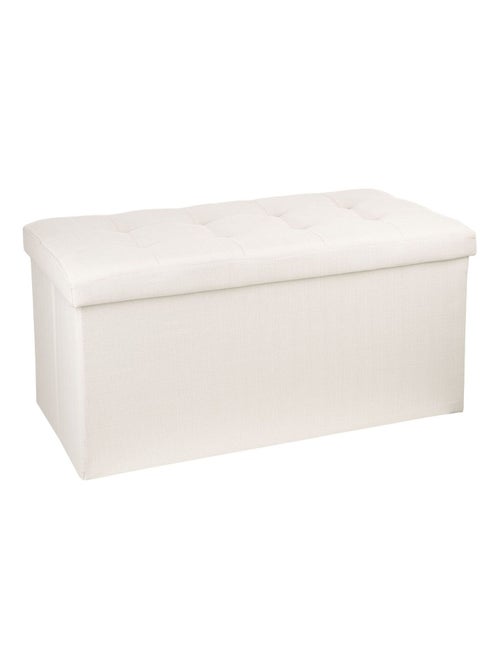 Pouf coffre pliant LYSANDRE - Kiabi Pouf coffre pliant LYSANDRE - Kiabi