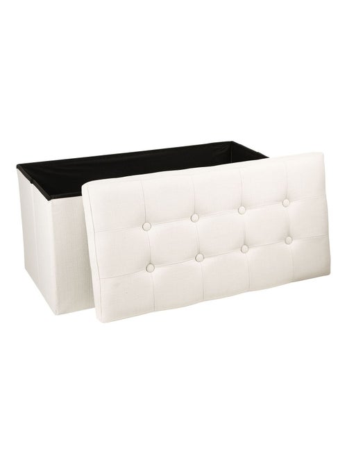 Pouf coffre pliant LYSANDRE - Kiabi Pouf coffre pliant LYSANDRE - Kiabi