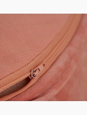 Pouf coussin en velours XL 65x25cm