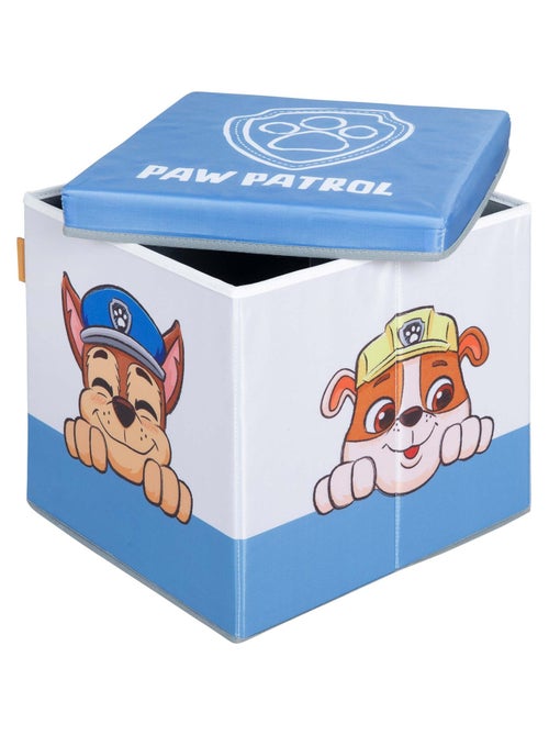 Pouf cube de rangement pliant pour enfant Pat' Patrouille ROBA - Kiabi