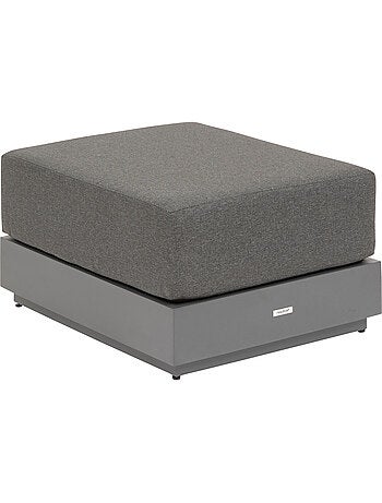 Pouf de jardin en aluminium ALLURE