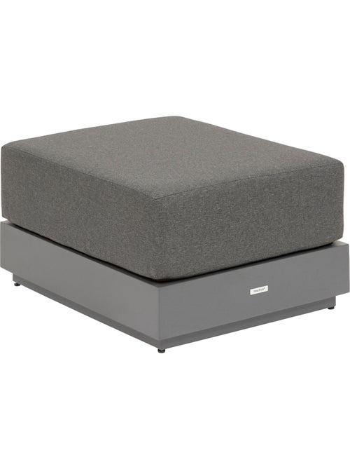 Pouf de jardin en aluminium ALLURE - Kiabi