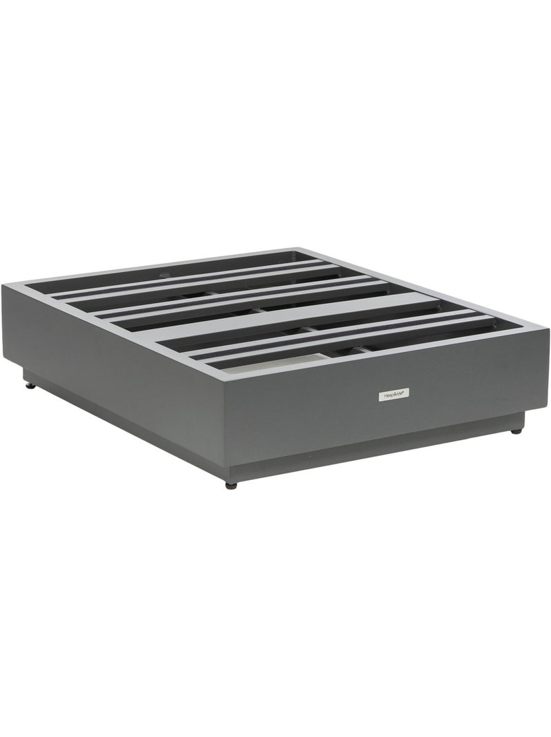 Pouf de jardin en aluminium ALLURE gris anthracite - Kiabi