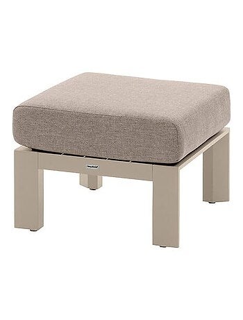 Pouf de jardin en aluminium EVASION