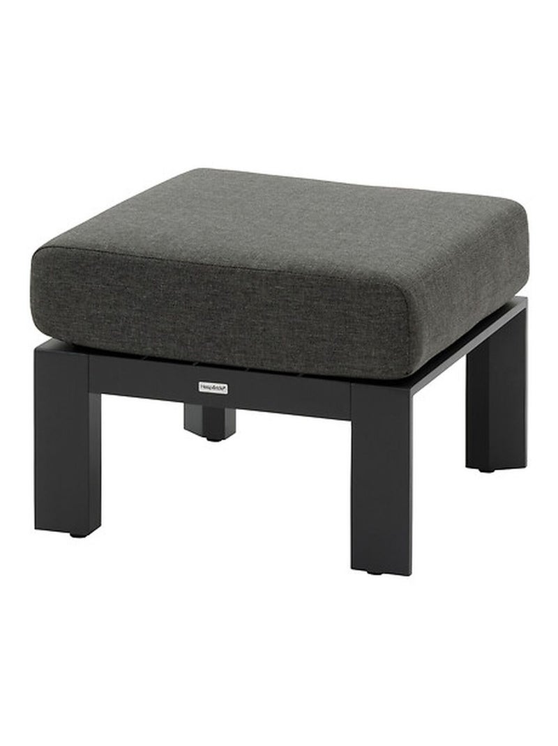 Pouf de jardin en aluminium EVASION Gris foncé - Kiabi