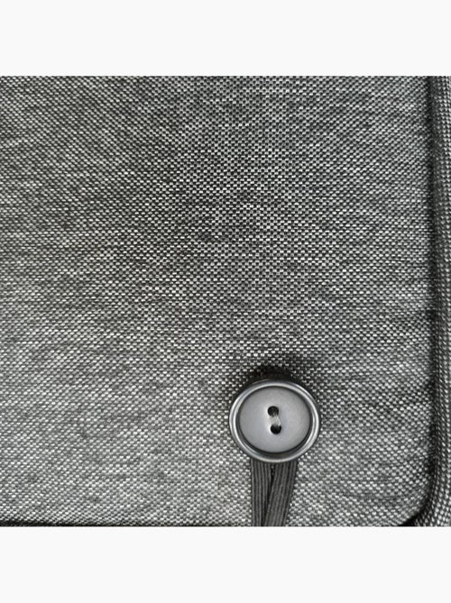 Pouf de jardin rectangulaire en résine tressée MOORÉA - Kiabi