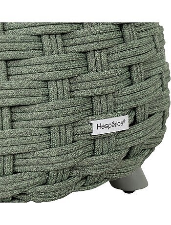 Pouf de jardin tressé rond OBBAE