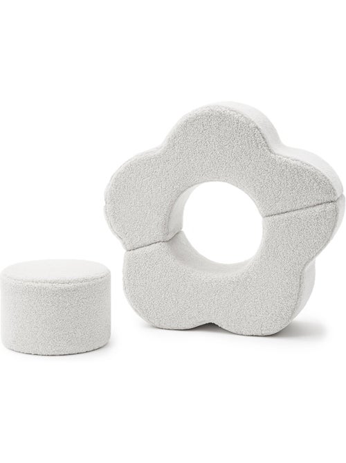 Pouf de motricité bébé Fleur modulable Bearly - Kiabi