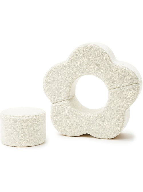 Pouf de motricité bébé Fleur modulable Bearly - Kiabi