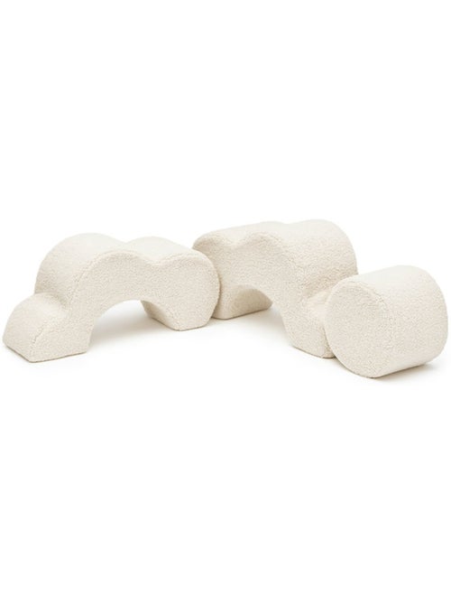 Pouf de motricité bébé Fleur modulable Bearly - Kiabi