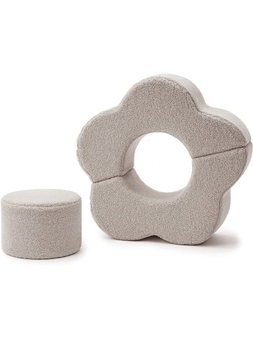 Pouf de motricité bébé Fleur modulable Bearly - Kiabi