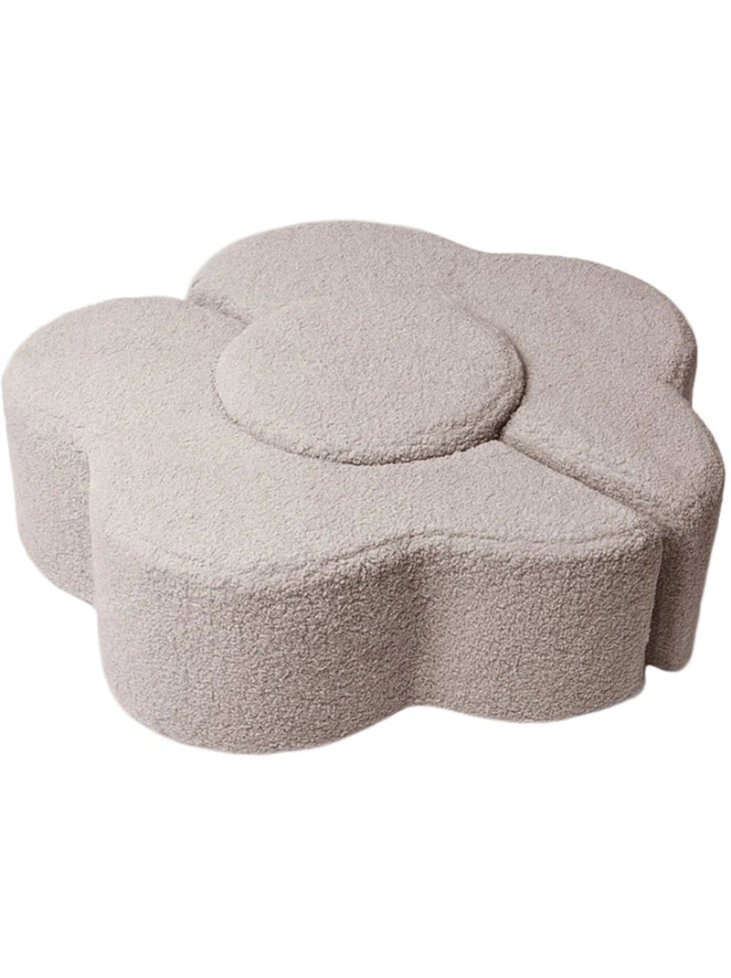 Pouf de motricité bébé Fleur modulable Bearly Taupe - Kiabi