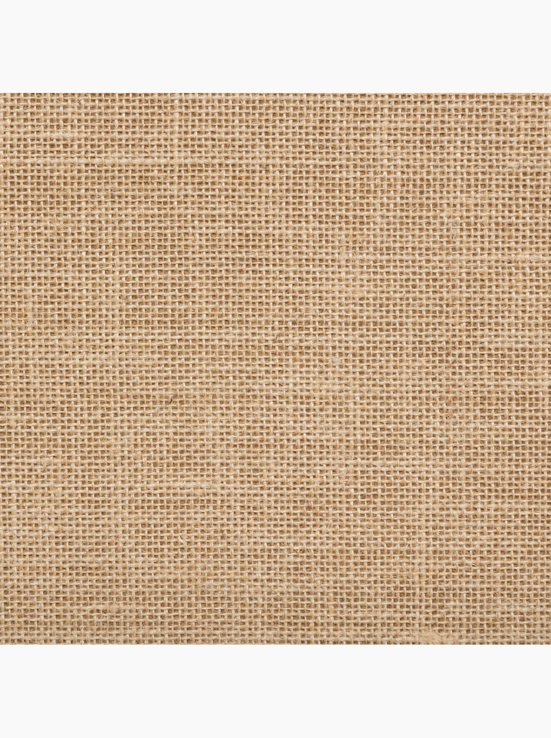 Pouf de rangement 2 places en toile de jute MIX'N MODUL Lin - Kiabi