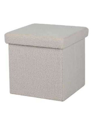 Pouf de rangement pliable