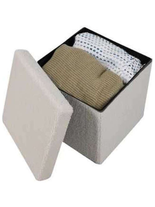 Pouf de rangement pliable - Kiabi