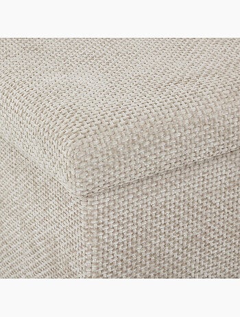 Pouf de rangement pliable en tissu MIX'N MODUL