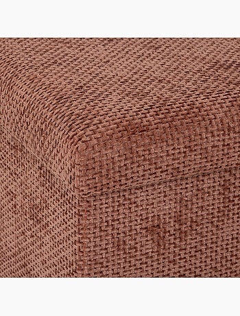 Pouf de rangement pliable en tissu MIX'N MODUL