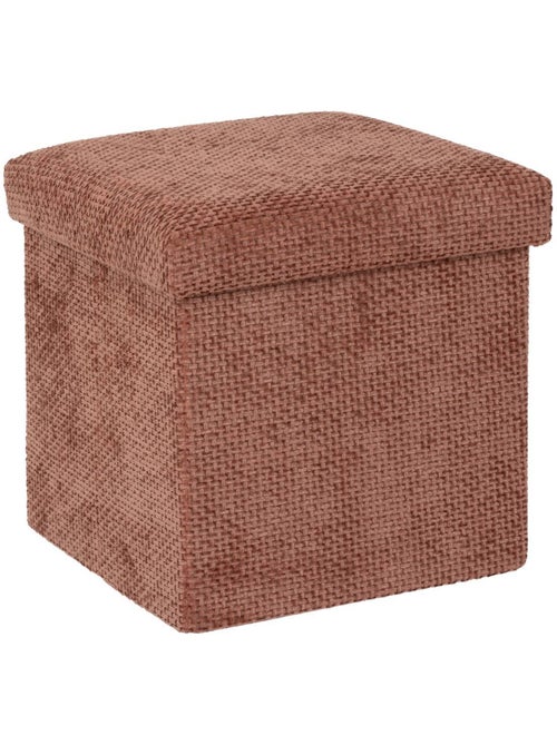 Pouf de rangement pliable en tissu MIX'N MODUL - Kiabi