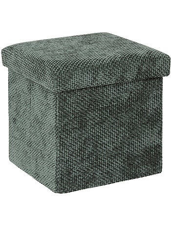 Pouf de rangement pliable en tissu MIX'N MODUL