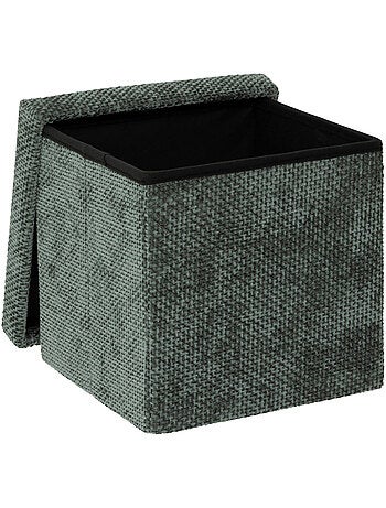 Pouf de rangement pliable en tissu MIX'N MODUL