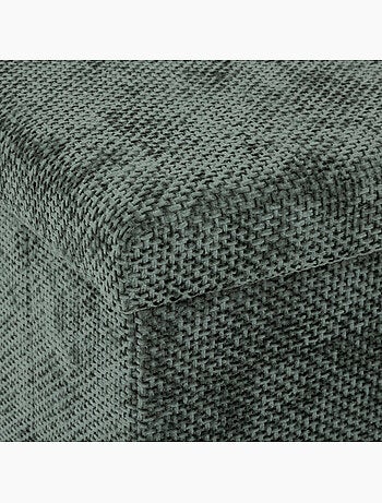 Pouf de rangement pliable en tissu MIX'N MODUL