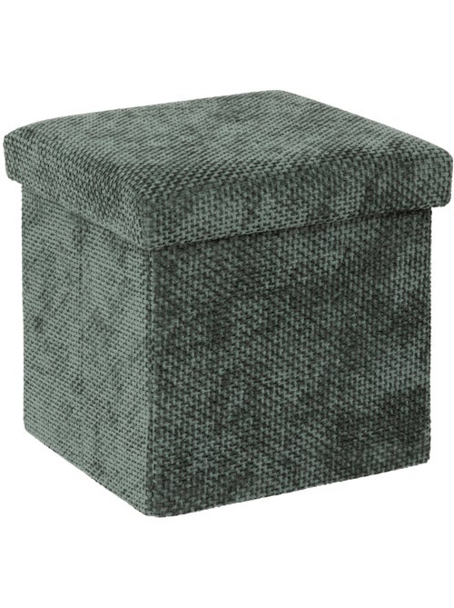 Pouf de rangement pliable en tissu MIX'N MODUL - Kiabi
