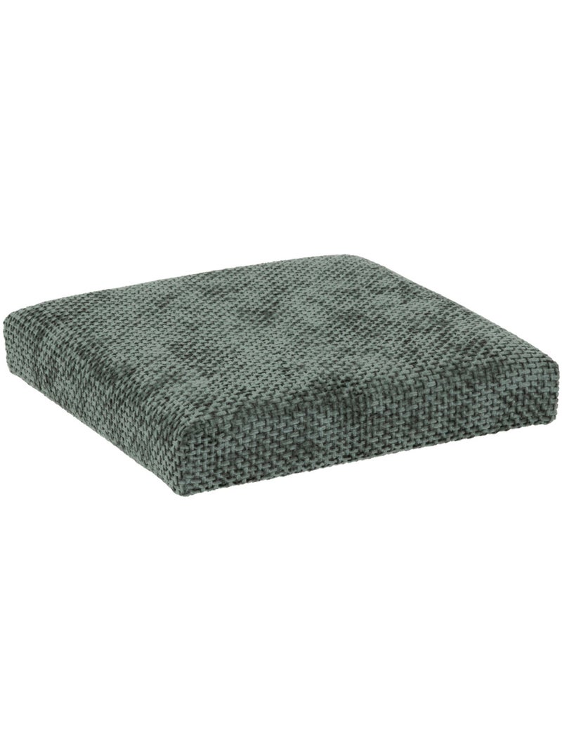 Pouf de rangement pliable en tissu MIX'N MODUL Vert foncé - Kiabi