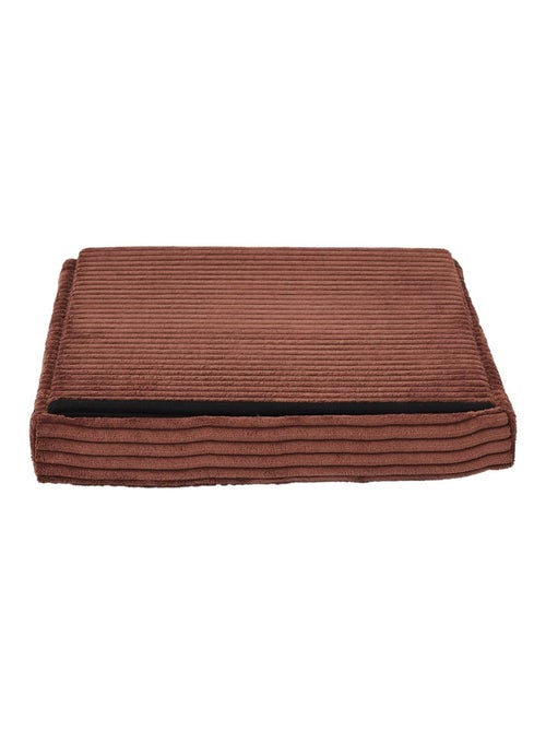 Pouf de rangement pliable en velours côtelé SCOTT - Kiabi
