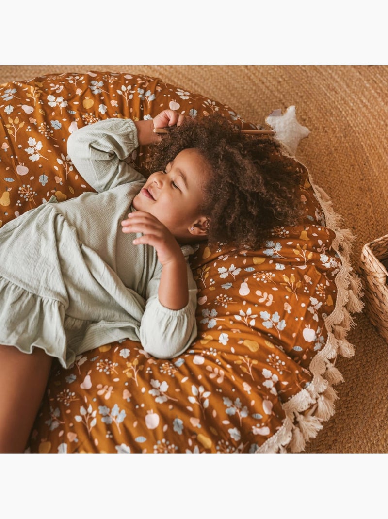 Pouf de sol pour enfants à motif végétal Multicolore - Kiabi