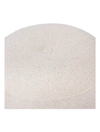 Pouf en tissu et bois l65 cm dottie