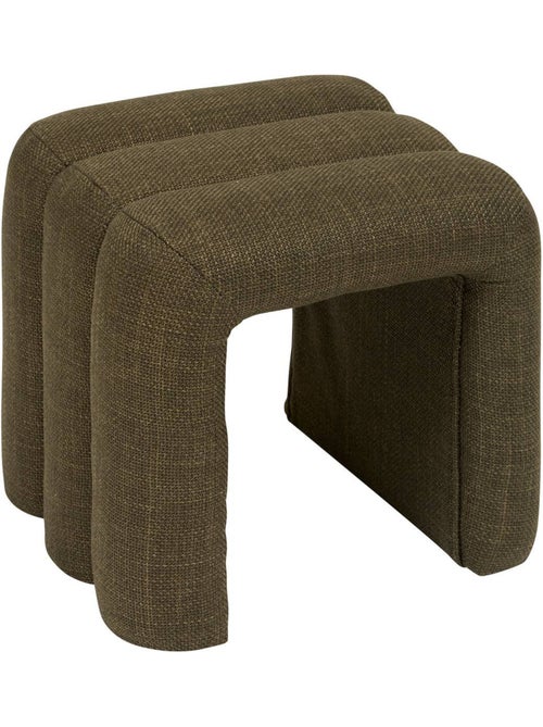 Pouf en trois arches rembourrées - Kiabi Pouf en trois arches rembourrées - Kiabi