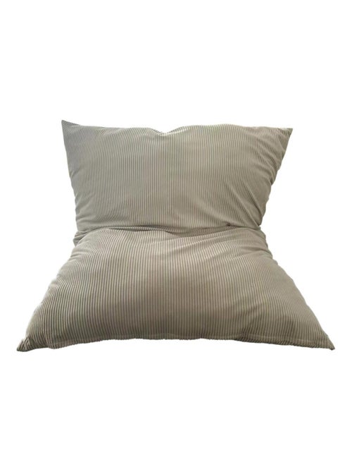Pouf en Velours Côtelé - Chic, Doux et Déhoussable - Bananair - Kiabi