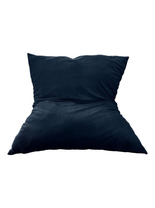 Pouf en Velours C?tel? - Chic, Doux et D?houssable - Bananair - Kiabi