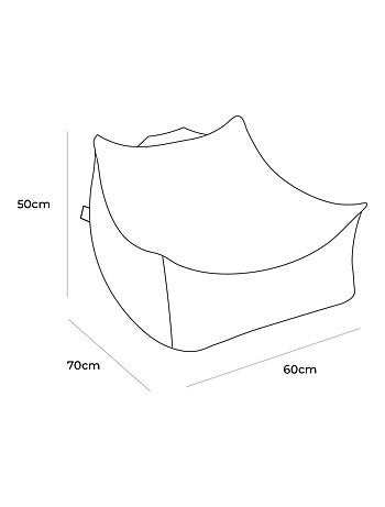 Pouf enfant - Boucle Bean Bag